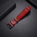 20mm 22mm Vintage Watch Bands Leather Nato Strap