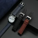 High Quality Quick Release 20mm 22mm Top grain Calf Leather Watch Band Strap For Samsung Galaxy Watch 42 mm/Huawei GT2