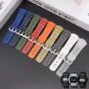 18X25.5mm Tpu water-proof sport silicone rubber wrist G shock watch band watch strap for AE-1000W/AQ-S810W