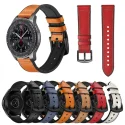 Wholesale Rubber Leather Hybrid Watch Band For Gamin Silicone Watchstraps Smart Watch Bands 20 22mm Leather Watch Straps