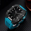 45mm Caron Fiber Apple Watch RM Case | Luxury Modificaton Kit
