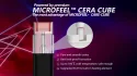 Powered by premium MICROFEEL CERA CUBE, Pure and smooth tastes, Best leak-proof formation, Up to 700°C craft temperature, safte enough, Upgraded SUS316L built-in heating element