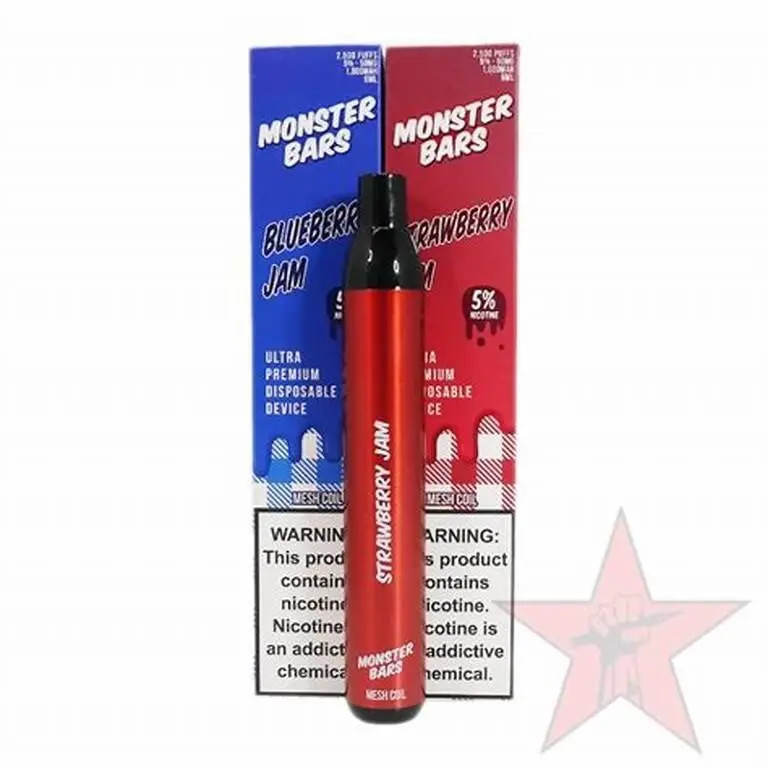 Monsters Bars Disposable Vape Pen
