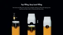 Top Filling, Easy Local Filling: Valor features top filling with a smart snap-in mouthpiece, making your filling and capping process easy like never before, while it is time-saving and labor-saving.