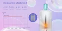 Innovative Mesh Coil Bigger cloud Increase by 50% Longer Life-span Increase by 2 times Better Flavor Increase by 40% Higher Steady Increase by 40%