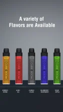 A variety of Flavors are Available