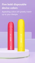Five bold disposable device colors Appealing colors will greatly matchup to your lifestyle