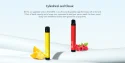 Cylindrical and Classic B2 Pro, an upgraded version of B2 MINl, is an all-in-one disposable vape that comes with 2.0ml and 2.5mL of liquid capacity and a larger size, customized to meet your various needs. Its classic round design and streamlined surface have gained lots of popularity.