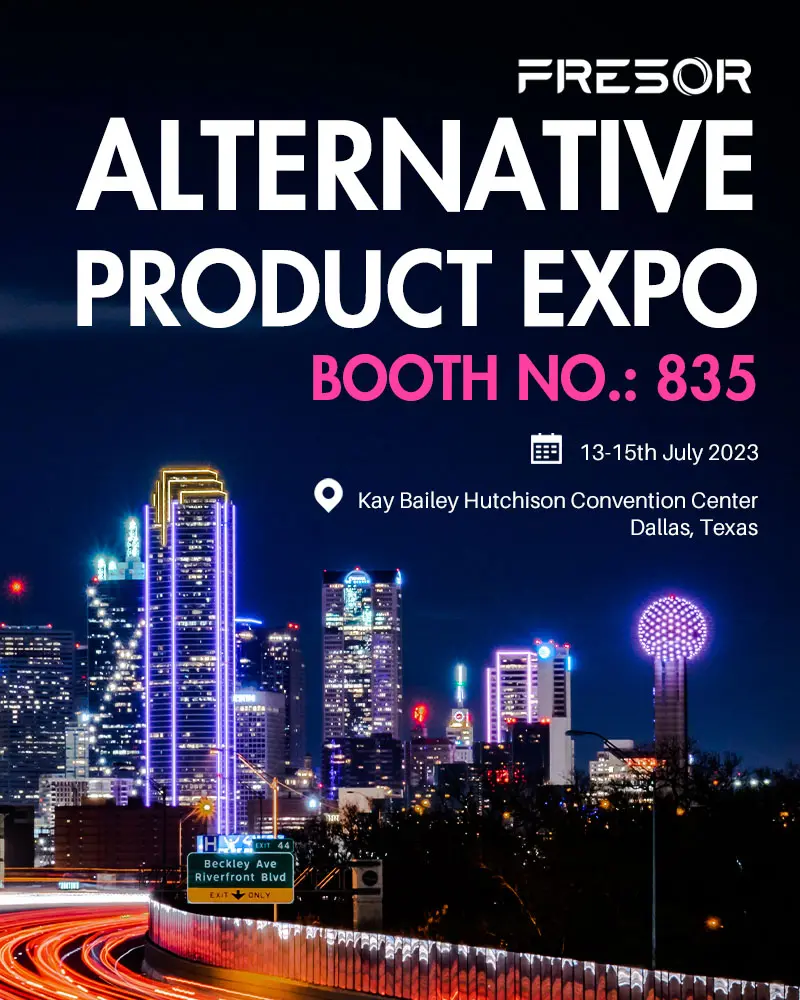 Einladung zur Alternative Products Expo Dallas