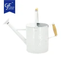 Wholessale Planter 5L Metal Watering Can With Wooden Handle