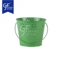 Metal Galvanized Bucket With Handle For Party Decoration Candle Bucket For Indoor And Outdoor Use Candle Holder