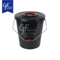 Metal Ash Container Fireplace Ash Buckets Fireside Accessories Pallet Storage Buckets