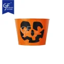 Pumpkin printed halloween decoration flower pot