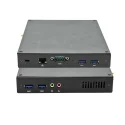 ZC-H8265 Mini PC i5 8265U CPU Dual LAN Mini PC With 2*HDMI 1*DP Display for Digital Display