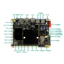 ZC-3399 Android 9.0 arm Board RK3399 CPU Android Motherboard With HDMI LVDS EDP Display