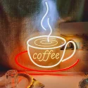 Coffee Cup Neon Sign