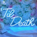 Tie Death Neon Sign