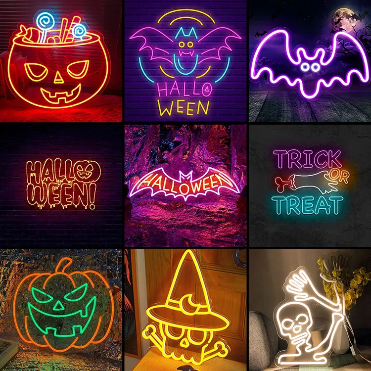 neon wall light signs