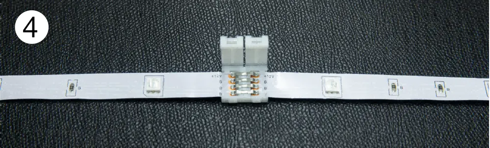 led strip light connection 