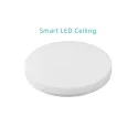 Smart Ceiling LED Light Dimmable Low Profile Ambient Light Fixture for Bedroom, Living Room