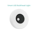 Forest Lighting Outdoor LED Bulkhead, Wall or Ceiling Light, for Entry, Porch, Built in LED Gives 12W of Light, 960 Lumens