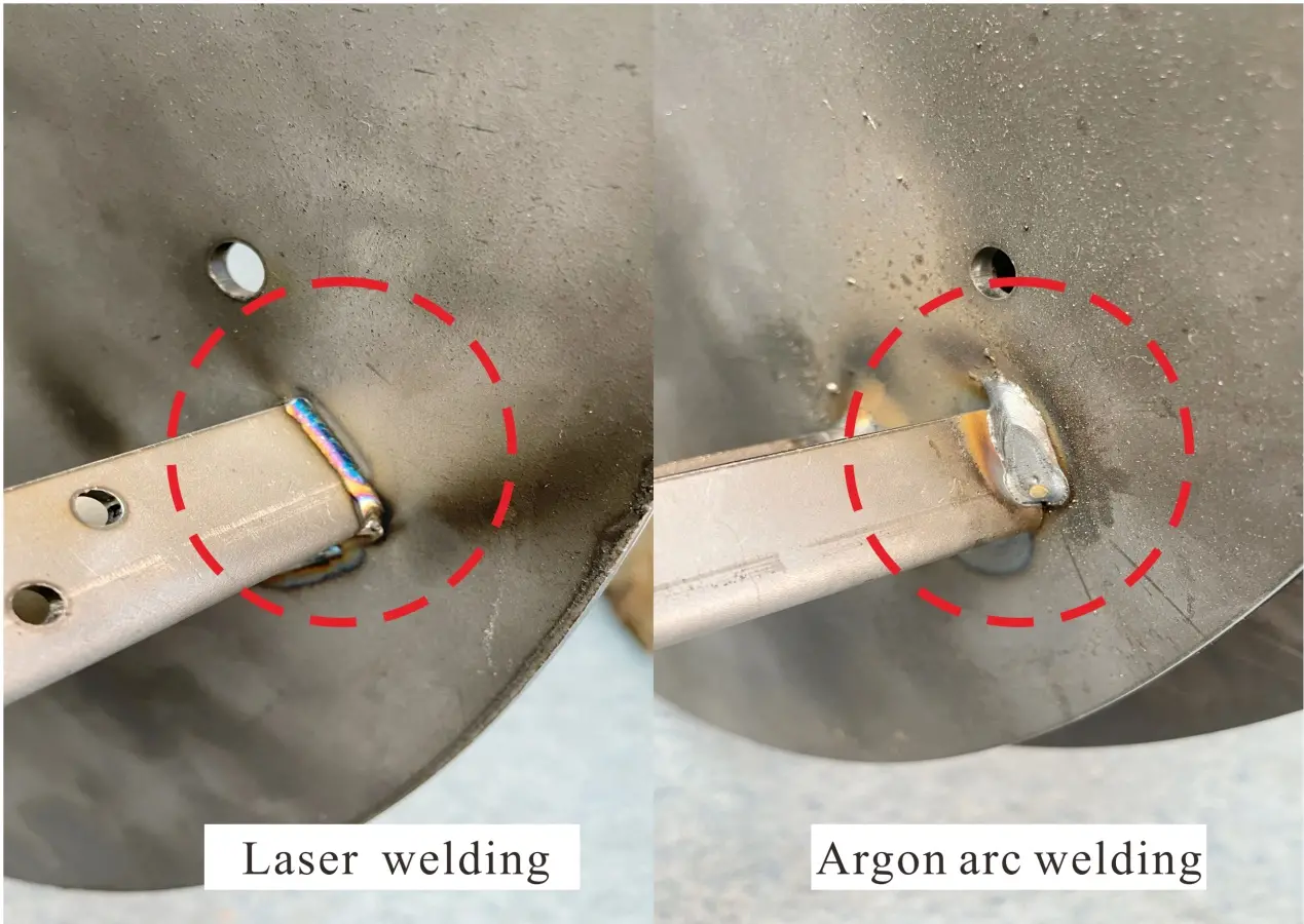What is the difference between argon arc welding and laser welding