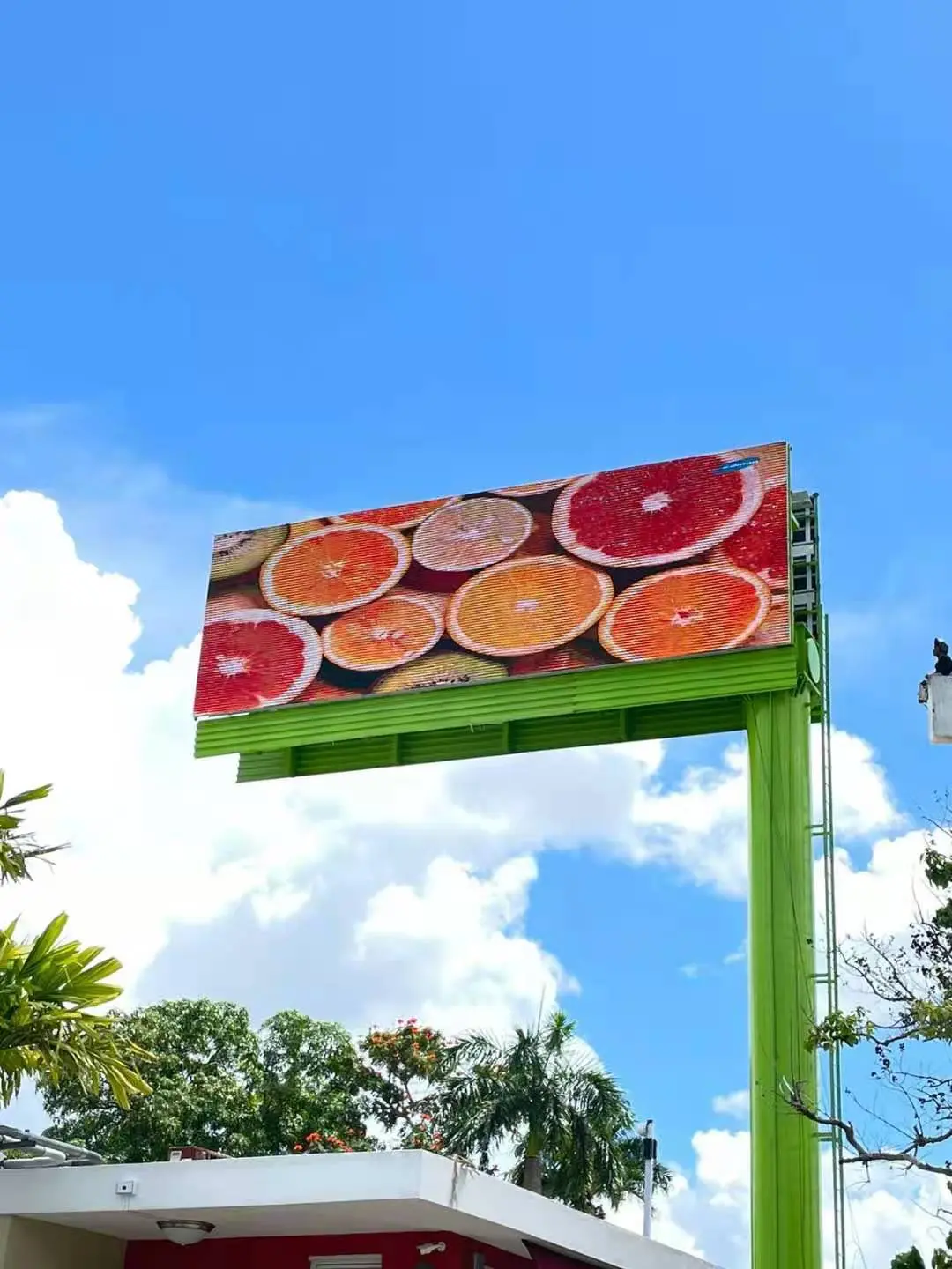 outdoor led sign board 