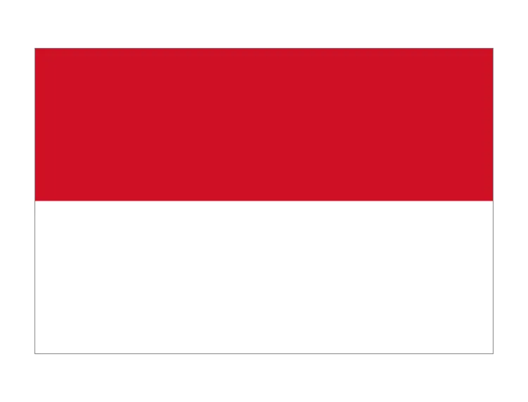 Indonesische Flagge