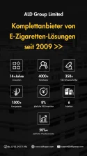 Komplettanbieter von E-Zigaretten-Lösungen seit 2009