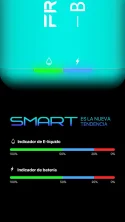 ¡Smart es la nueva tendencia! Indicador de E-líquido Indicador de batería