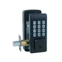 Electronic deadbolt door lock with keypad keyless entry door lock E0219-AY