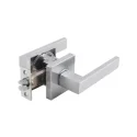 Emergency exit door lock zinc material square and rose plate can be changed each other 8801E SN PS