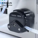 Peristaltic pump of filling machine, it is easy to change or clean tube