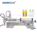 ZS-YT1 Semi-Automatic Hair Conditioner Liquid Piston Filling Machine