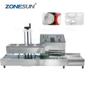 ZS-FK6000A Automatic Aluminum Foil Lid Sealing Machine
