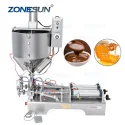 Semi-Automatic Paste Filling Machine With Mixer and Heater