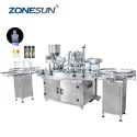 Automatic Eye Drops Glue Bottle Filling Capping Machine Line