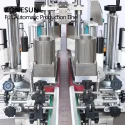 labeling structure of f style labeling machine