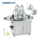 Automatic Perfume Bottle Crimping Pressing Capping Machine