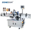 ZS-TB260R Automatic Round Beer Wine Shampoo Bottle Labeling Machine