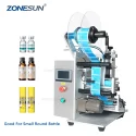 ZS-TB100S Semi-Automatic Small Round Bottle Vial Labeling Machine