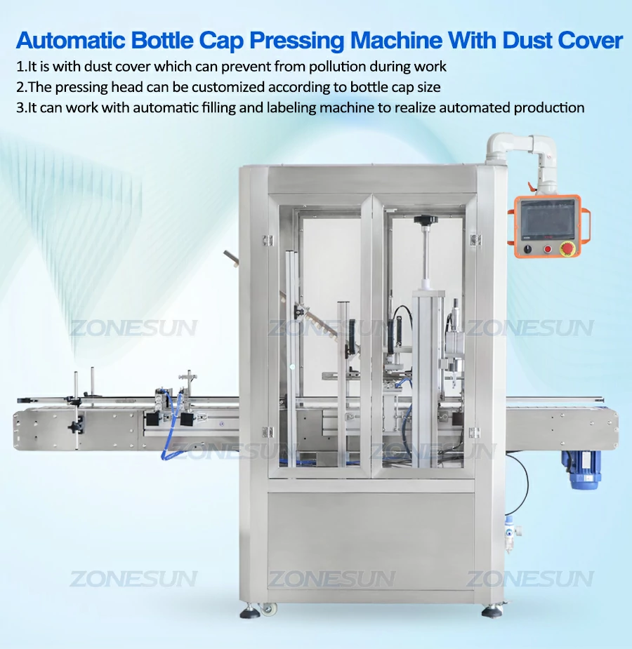 Automatic Whiskey Bottle Corking Machine With Dust Cover