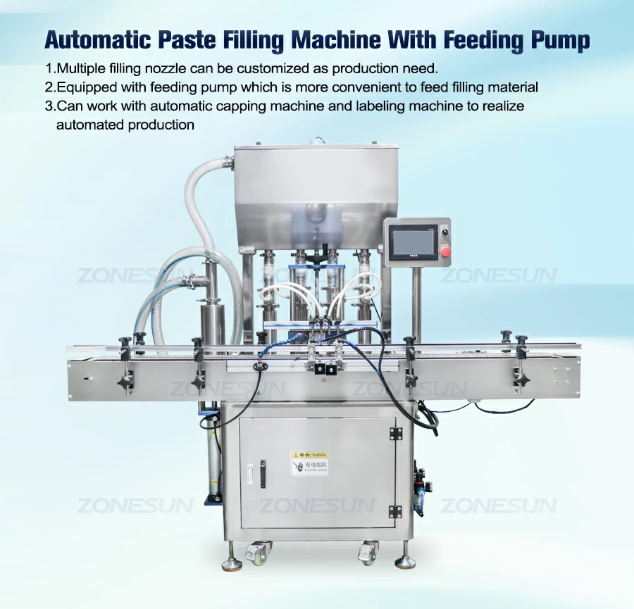 Automatic Thick Paste Filling Machine