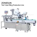 test tube filling capping labeling machine
