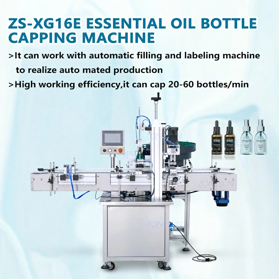 Automatic Dropper Bottle Capping Machine