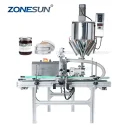 Automatic Rotor Pump Vaseline Filling Machine With Mixer&Heater