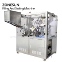 Cosmetic Tube Filling And Sealing Machine