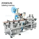 top and bottom labeling machine