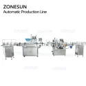 Small Bottle Filling Capping Labeling Line