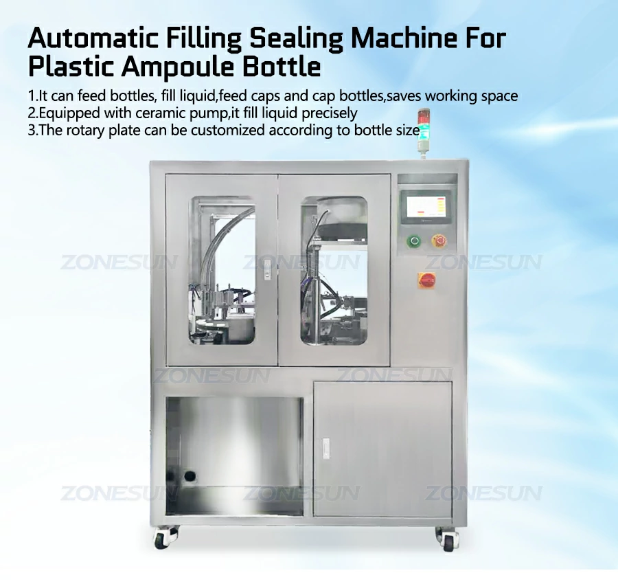 Automatic Plastic Ampoule Filling And Sealing Machine